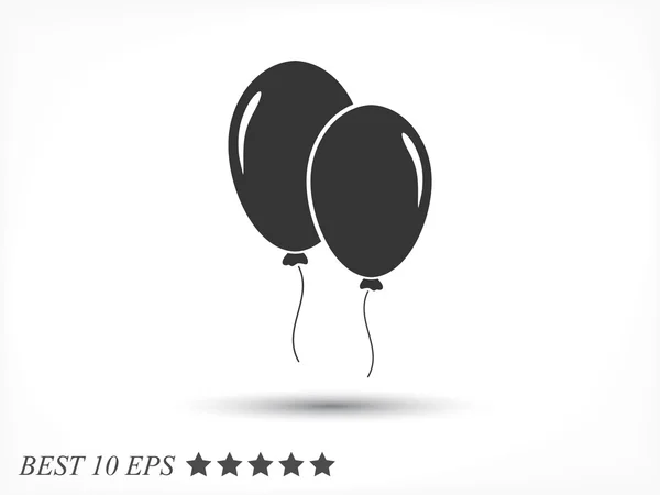 Ballon gonflable festif — Image vectorielle