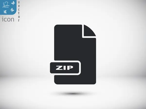 Format de fichier zip — Image vectorielle