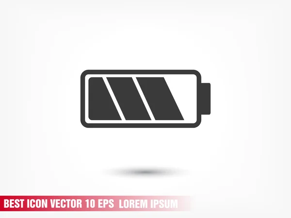 Ikona baterie nabíječka — Stockový vektor