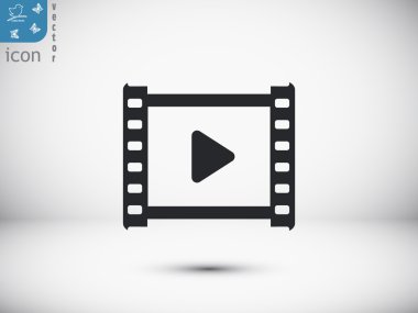 video düğme simgesi