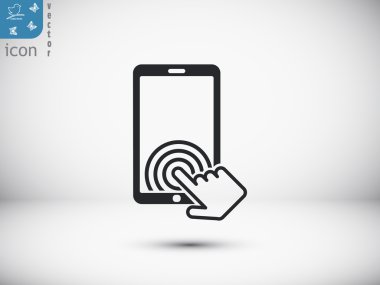 dokunmatik ekran simgesi