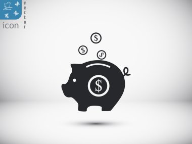 Domuz kumbarası simgesi