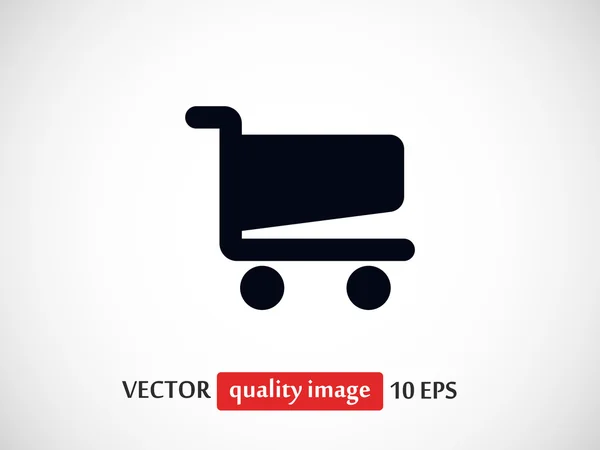 Shopping cart icon — Stock Vector