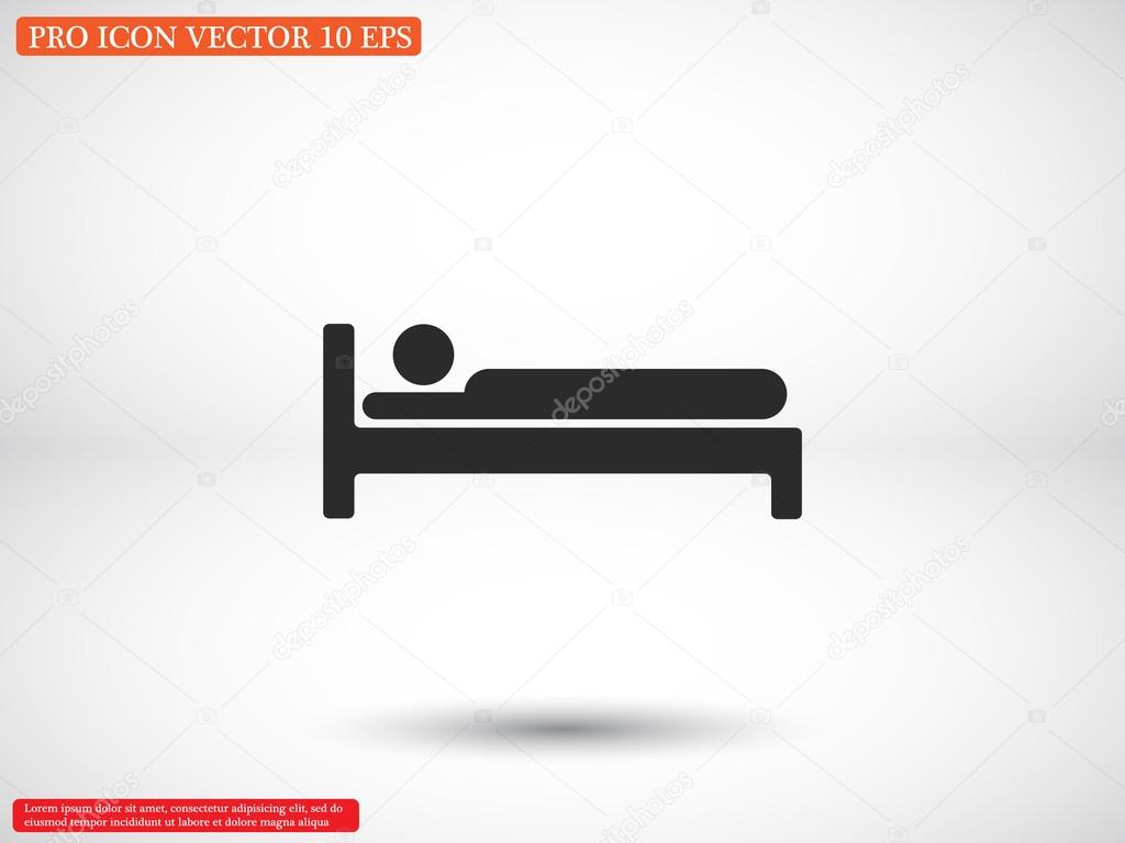 person silhouette in bed