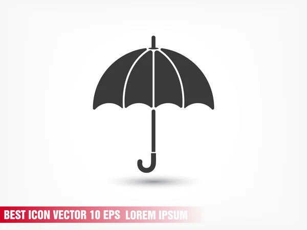 Символ парасольку захисту — стоковий вектор