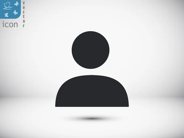 Icône avatar humain — Image vectorielle