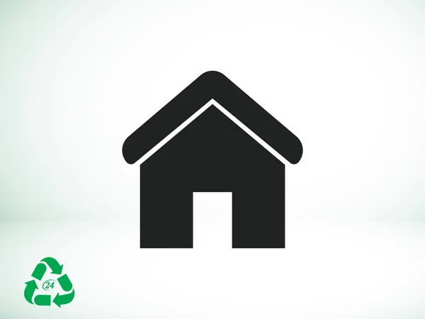 House silhouette  icon — Stock Vector