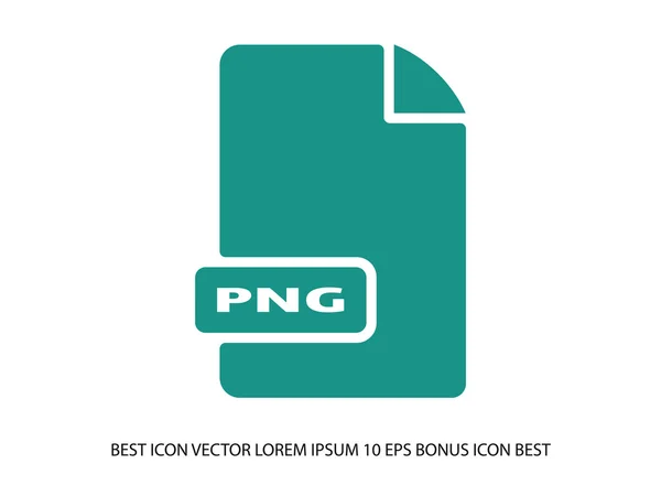 Ícone de formato de arquivo PNG —  Vetores de Stock