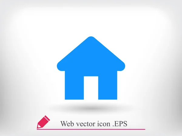 House silhouette  icon — Stock Vector