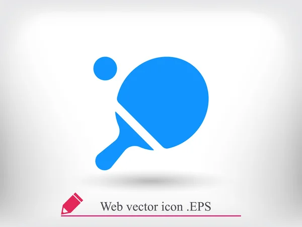 Ping pong icon — Stock Vector