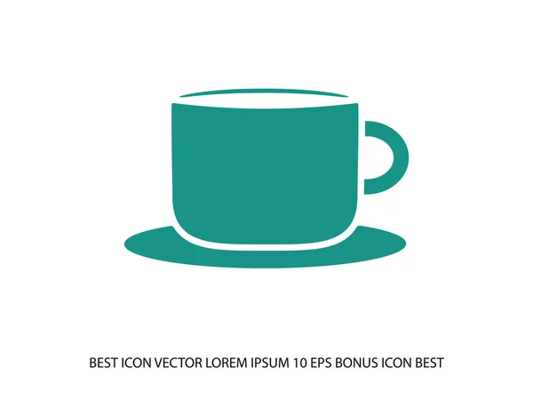 Taza de café icono — Vector de stock