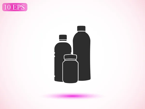 塑料瓶套 — 图库矢量图片