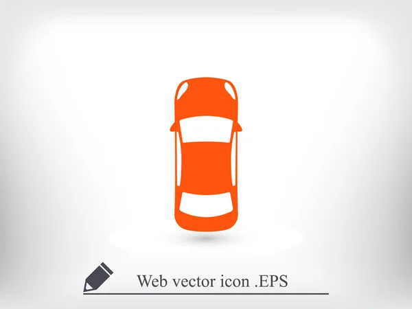 Icône vue voiture — Image vectorielle