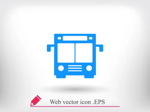 Icône bus public — Image vectorielle