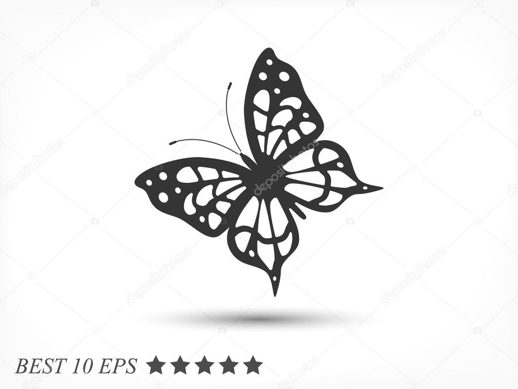 butterfly Silhouette icon