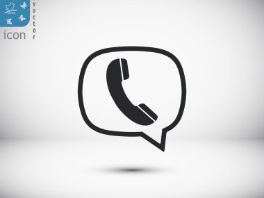 Telefon alıcı simgesi