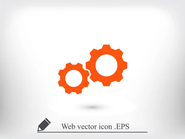 Sebességváltó mechanizmus ikon — Stock Vector