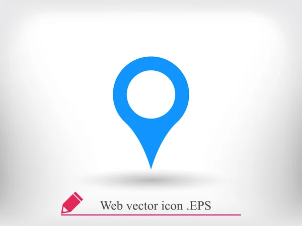 Map pointer icon — Stock Vector