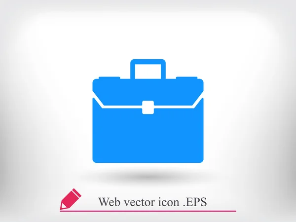 Briefcase business icon — Stock Vector