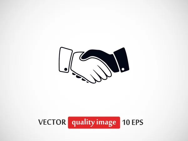 Handshake icon sign — Stock Vector