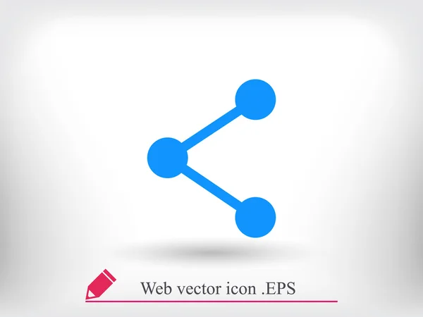 Иконка подключения к сети — стоковый вектор