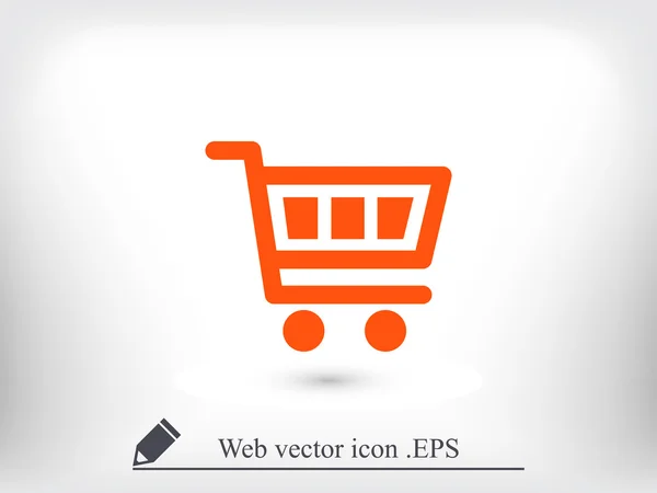 Shopping cart icon — Stock Vector