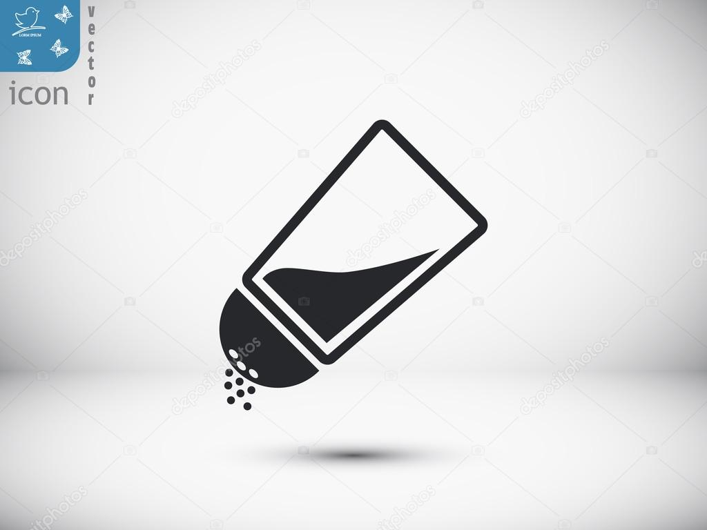 Icon salt shaker Salt shaker icon — Stock Vector © StudioIcon 99582062