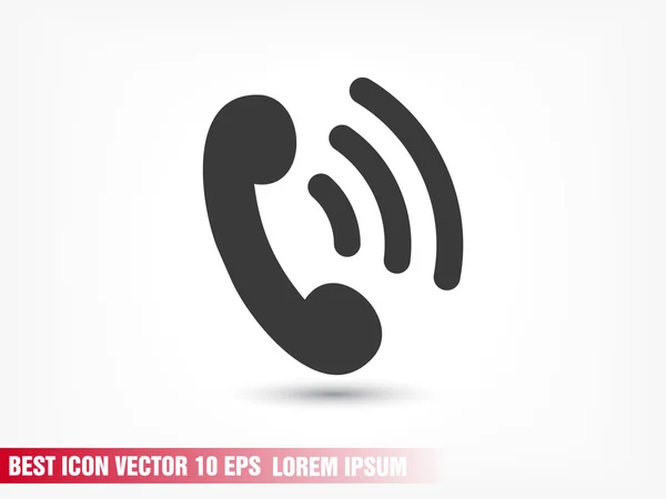 Ontvanger telefoonpictogram — Stockvector