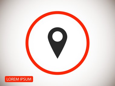 harita işaretçi simgesi