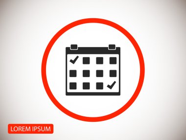 Takvim sayfası simgesi