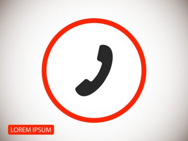 Telefon alıcı simgesi