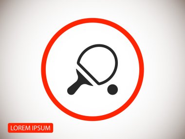ping pong simgesi