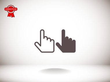 eller imleçler simgesi