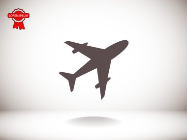 yolcu uçağı simgesi