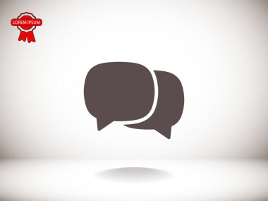 ileti bubble simgeler