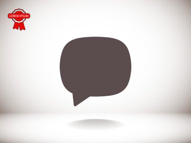 ileti balonu simgesinin