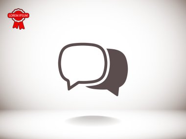 ileti bubble simgeler