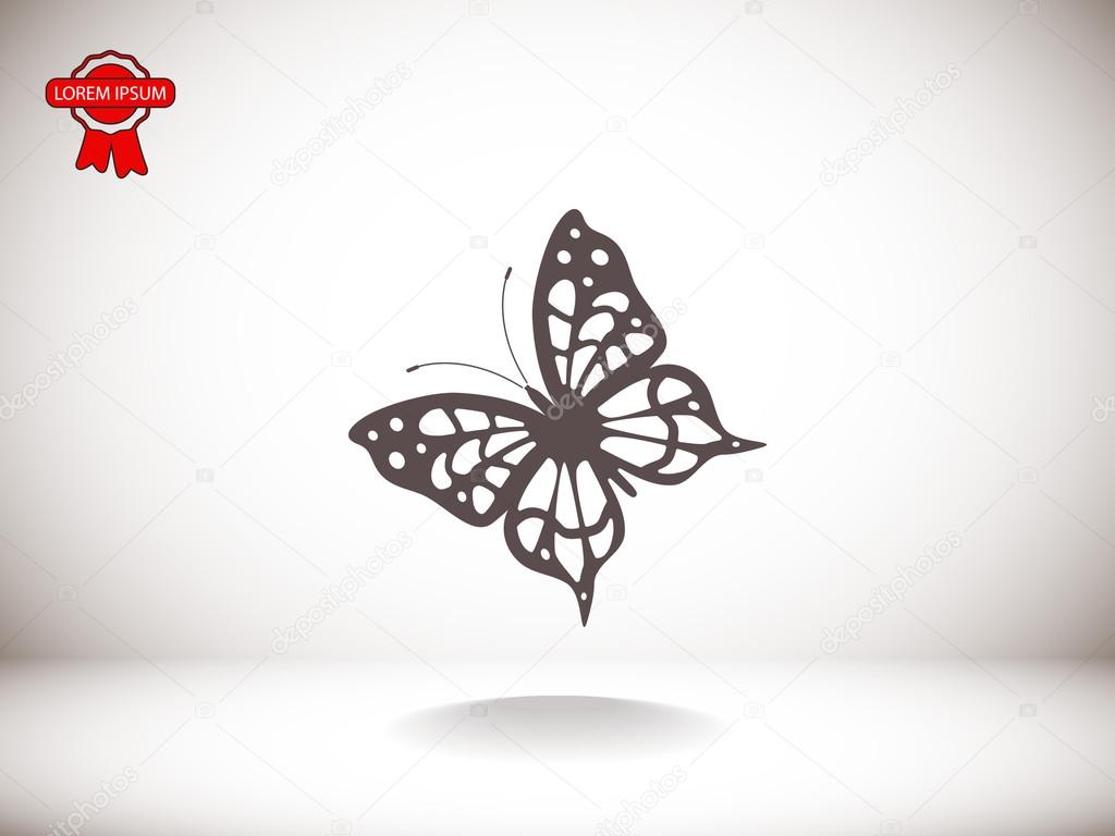 butterfly Silhouette icon