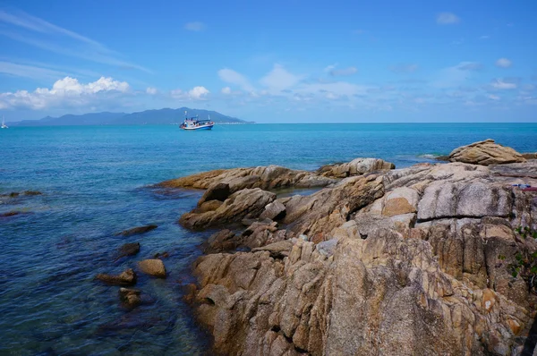 Rocky beach koh Samui, Tayland