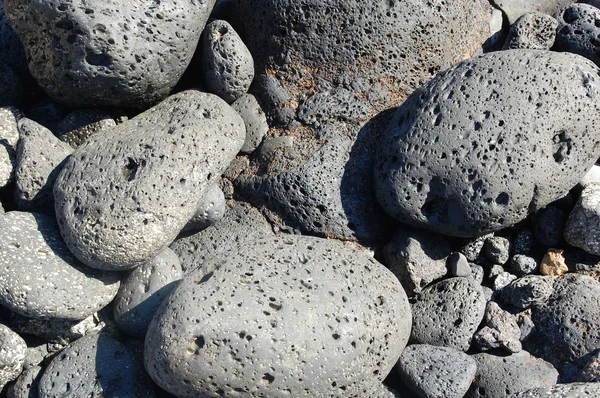 gray smooth volcanic stones texture