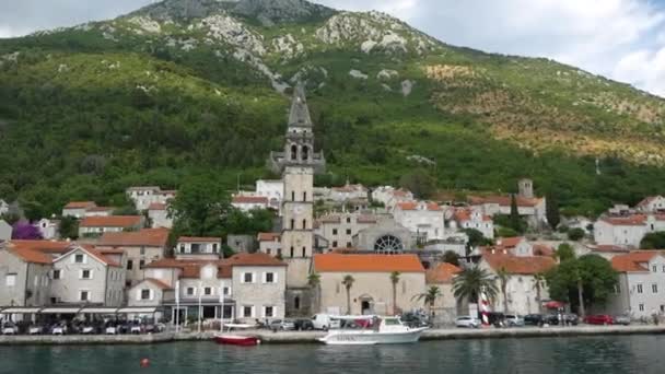 最浪漫的城市是Perast — 图库视频影像