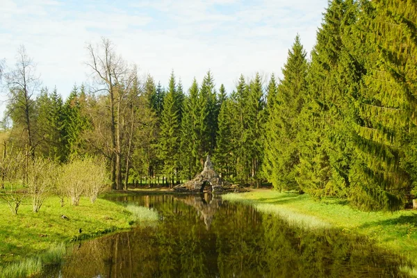 Catherine park i Tsarskoje selo — Stockfoto