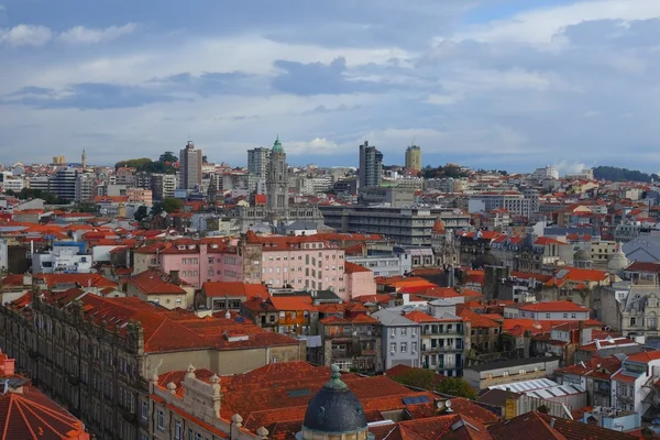 Noite sobre a cidade do Porto — Fotografia de Stock