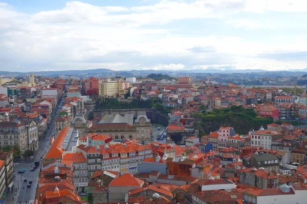 Este a város Porto felett — Stock Fotó