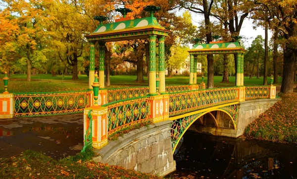 Chinese bridge in Tsarskoye Selo — Stock Photo, Image