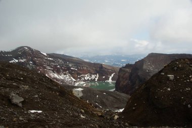 Gorely volkanına tırmanmak, Kamçatka Yarımadası 'na büyüleyici bir yolculuk, volkanların ve gayzerlerin diyarı, Gorely volkanına tırmanmak,