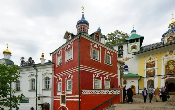 Mai Voyage Monastère Sainte Dormition Pskov Pechersky — Photo