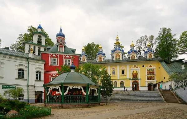 Mai Voyage Monastère Sainte Dormition Pskov Pechersky — Photo