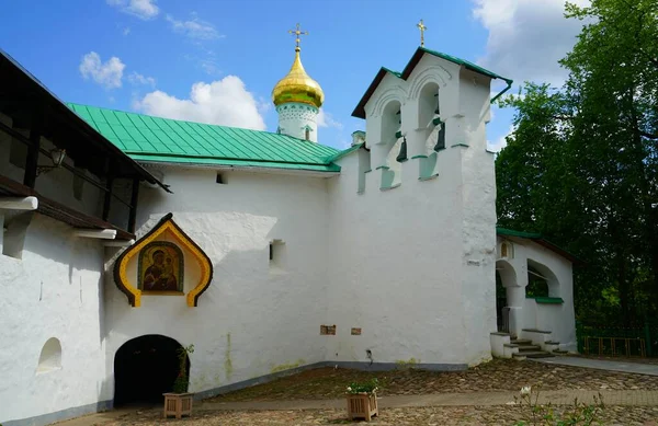 Pode Viajar Para Santa Dormição Mosteiro Pskov Pechersky — Fotografia de Stock