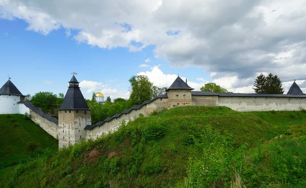 Kutsal Koğuş Pskov Pechersky Manastırı Yolculuk — Stok fotoğraf